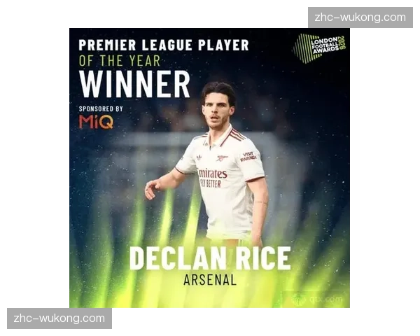 赖斯英超直接参与9球，中场全能数据支撑枪手争冠之路